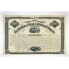 Image 1 : CA. Mariposa Land & Mining Co., 1875, I/U Bond