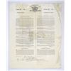 Image 1 : Great Britian. Poyais Land Grant for 250 Acres, 1834, I/U Certificate - Gregor MacGregor Scheme.