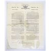 Image 1 : Great Britian. Poyais Land Grant for 300 Acres, 1834, I/U Certificate - Gregor MacGregor Scheme.