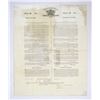Image 1 : Great Britian. Poyais Land Grant for 500 Acres, 1834, I/U Certificate - Gregor MacGregor Scheme.
