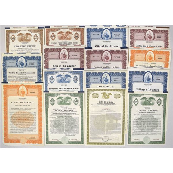 Midwestern States Municipal and Government Bonds, 1940 to 1980