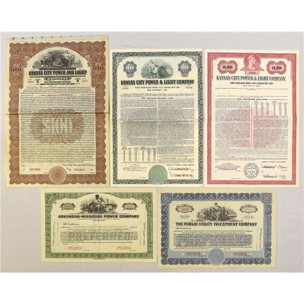 AR. KS., Kansas City Power & Light, Arkansas-Missouri Power, and Public Utility Investment Co. Speci