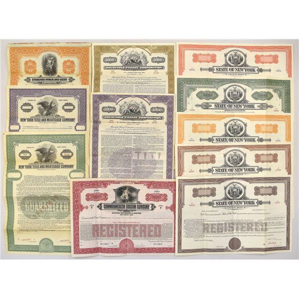 Financial, Utility & State Bond Group, 1908 to 1960, Corporate and Government Issuers