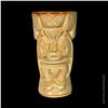 Image 1 : CHEEKY TAHITI TIKI BEIGE 2ND EDITION TIKI MUG.