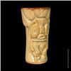Image 3 : CHEEKY TAHITI TIKI BEIGE 2ND EDITION TIKI MUG.