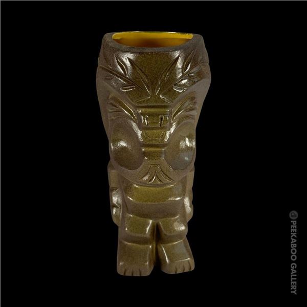 SVEN KIRSTEN KOLLECTION - "MONKEYPOD KU" TIKI MUG EEKUM BOOKUM - SIGNED BY POLYPOP.