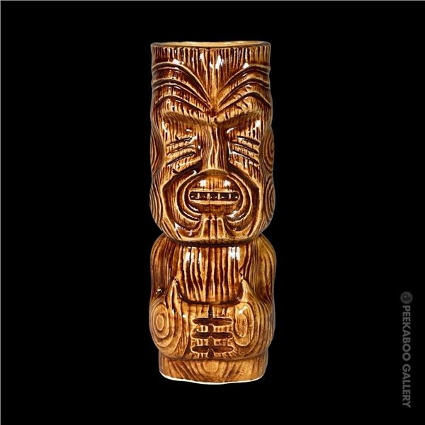 SIGNATURE "KONA KAI" MAORI TIKI MUG BY OTAGIRI.