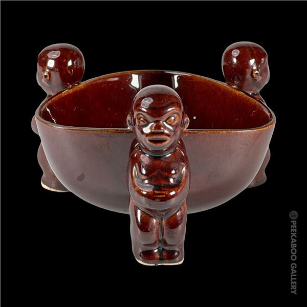 ORCHIDS OF HAWAII TRI-MARQUESAN TIKI SCORPION BOWL.