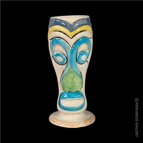 HAWAIIAN VILLAGE "DEVIL MASK" TIKI MUG.