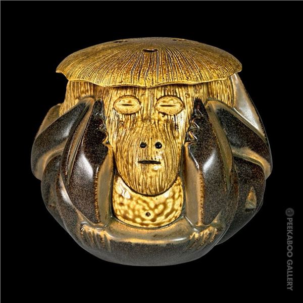 MASSIVE "THREE WISE MONKEYS" BOWL LIMITED EDITION.