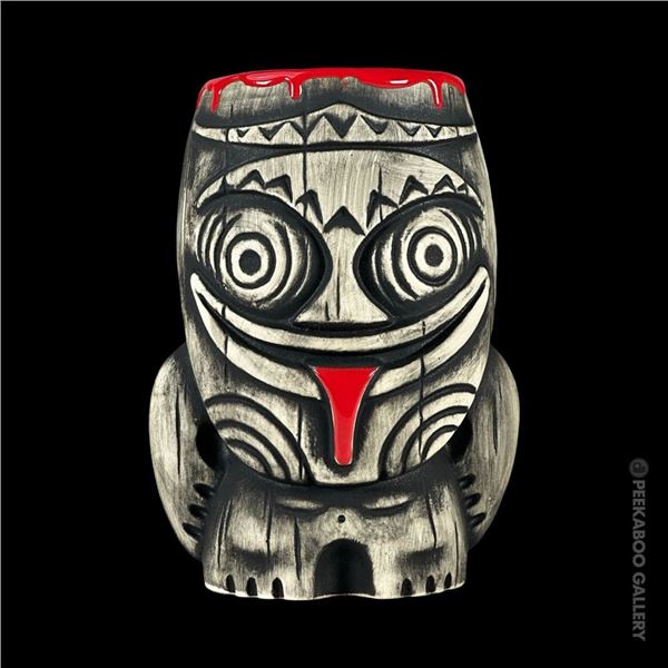 "SUN-E THE MUG" LAVA DRIP EDITION BY MUNKTIKI NUMBERED 93/100.