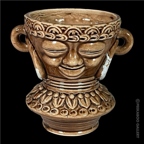 OMC STOCKTON ISLANDER SMILING TIKI MUG.