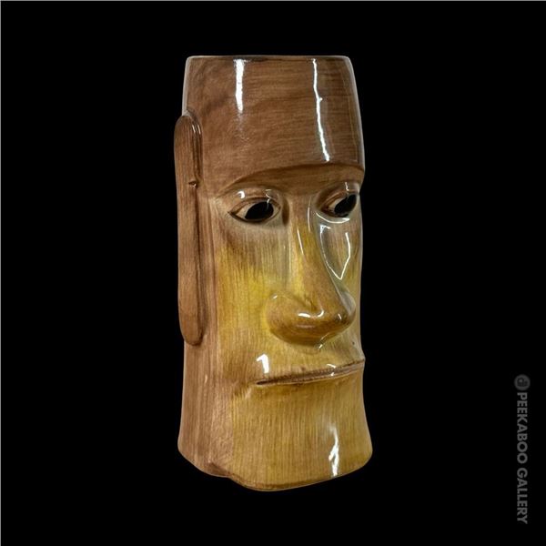 RARE SMALLER VERSION OF THE KOWLOON MOAI TIKI MUG.