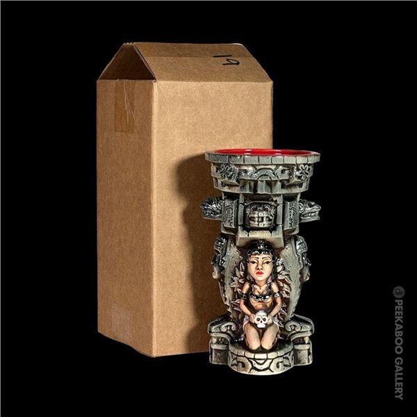 SUPER SHOCK SHOW EDITION - ONLY 45 SOLD - "ALTAR of SACRIFICE CHALICE" TIKI MUG #19.