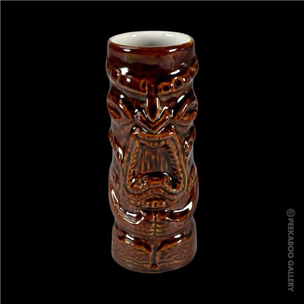 STEVE CRANE KON-TIKI SIGNATURE LOGO TIKI MUG.