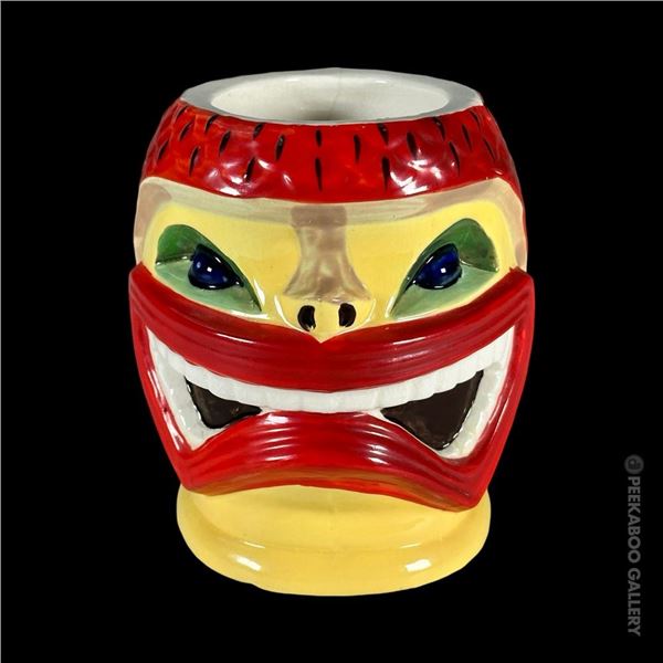 STEVE CRANE COLORFUL KU WAR GOD MUG.