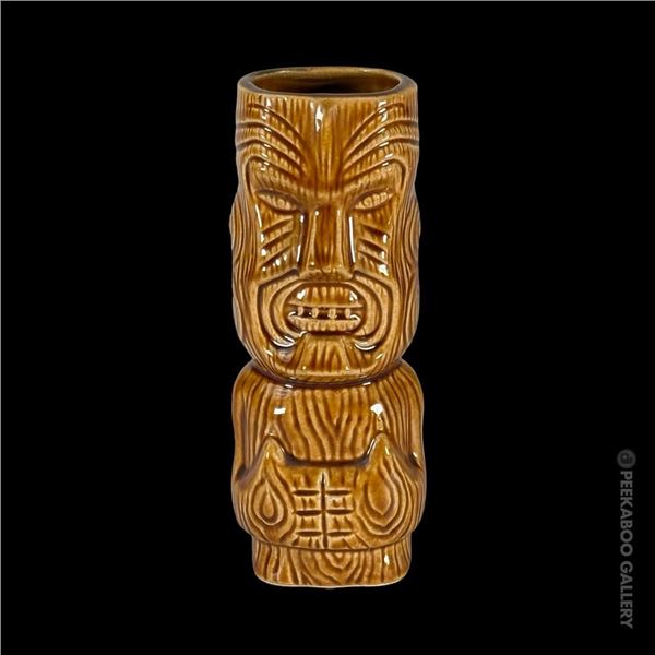 ORCHIDS OF HAWAII UNMARKED KONA KAI TYPE TIKI MUG.