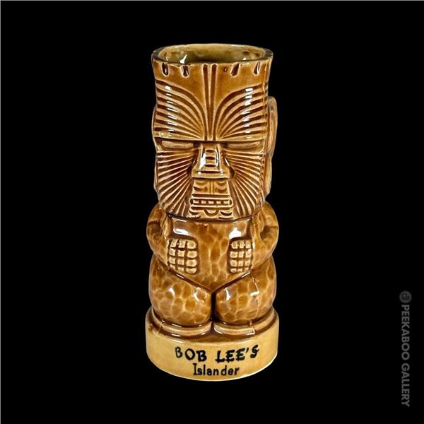 RARE BOB LEE'S ISLANDER MAORI OTAGIRI TIKI MUG.