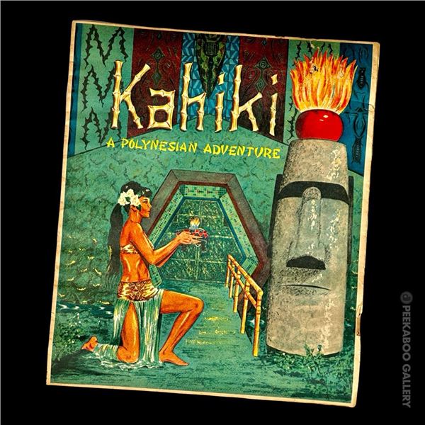 RARE - KAHIKI: A POLYNESIAN ADVENTURE NEWSPAPER SUPPLEMENT ADVERTISEMENT.