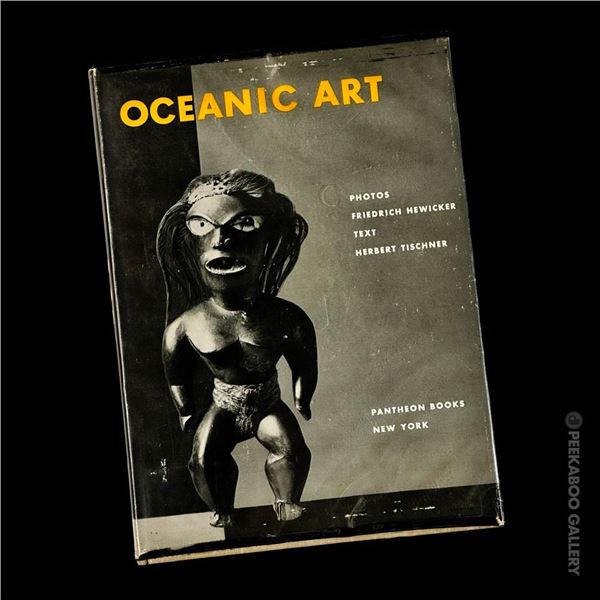 RARE OCEANIC ART BOOK BY FRIEDRICH HEWICKER & HERBERT TISCHNER.