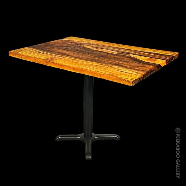 ULTRA RARE - MONKEYPOD WOOD COCKTAIL TABLE FROM "THE LANAI" SAN MATEO.