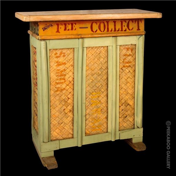 WONDERFUL COMPACT OCEANIC ARTS TIKI RENTAL BAR.