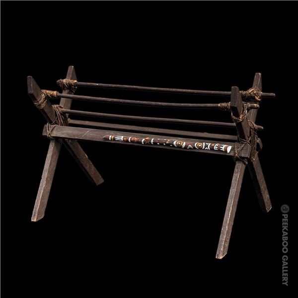 EARLY STAND FOR OA RENTAL DEPARTMENT OUTRIGGER PUNCH BOWL.