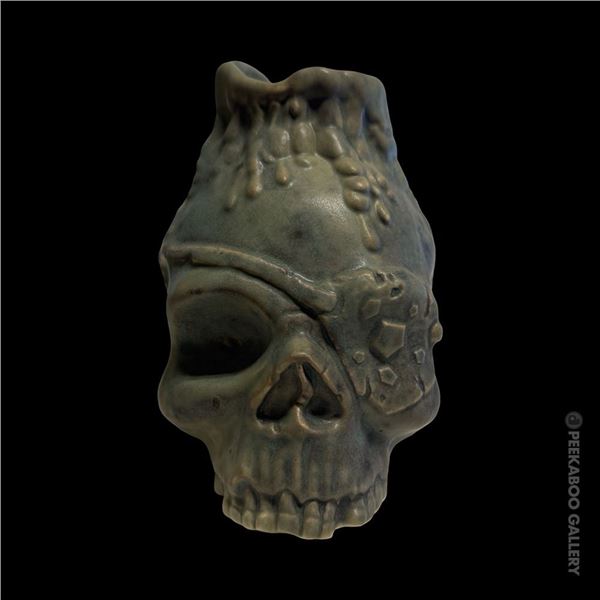 GOLDEN TIKI KOLLECTION - LAS VEGAS "VOLCANO SKULL" MUG.