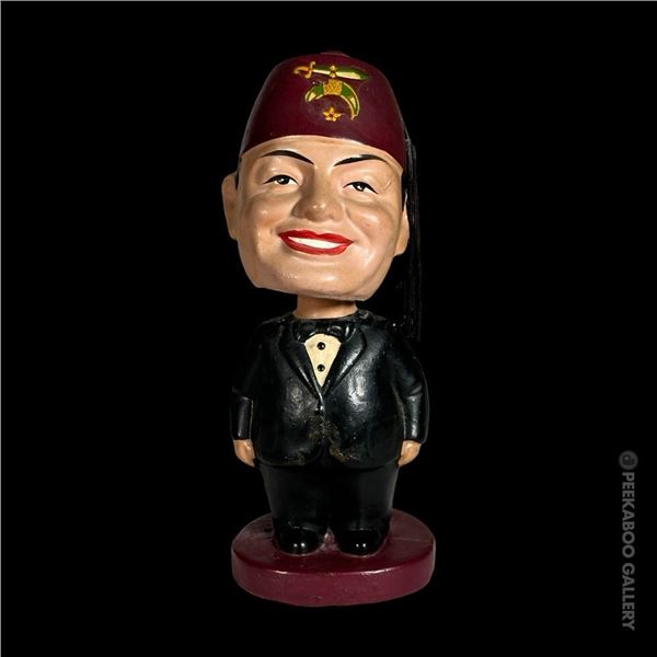 VINTAGE MASONIC SHRINER BOBBLEHEAD