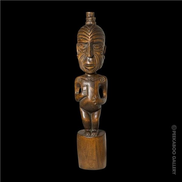 OCEANIC ARTS #405 "NEW CALEDONIA FINIAL" HOUSE SPIRE.