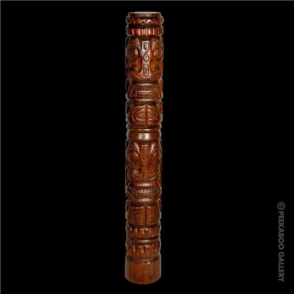 ICONIC OCEANIC ARTS #154 "TAHITIAN TIKI POST".