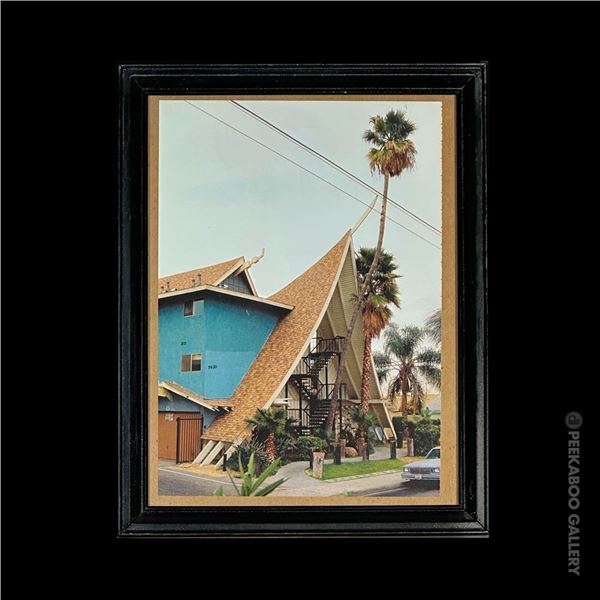 SVEN KIRSTEN KOLLECTION -  FRAMED TIKI APARTMENT FACADE.