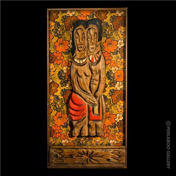 WITCO CLASSIC -FIRST ISSUE THE "TAHITIAN LOVERS" WALL PANEL.