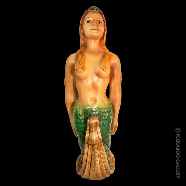 VINTAGE MERMAID SHIP FIGUREHEAD REPRODUCTION BY ALFCO-NY.