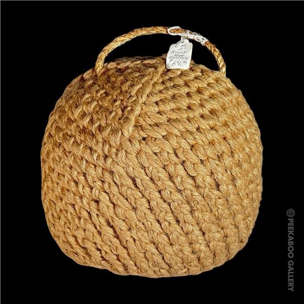 OCEANIC ARTS 10" ROUND "MONKEY FIST" ROPE BOAT FENDER.