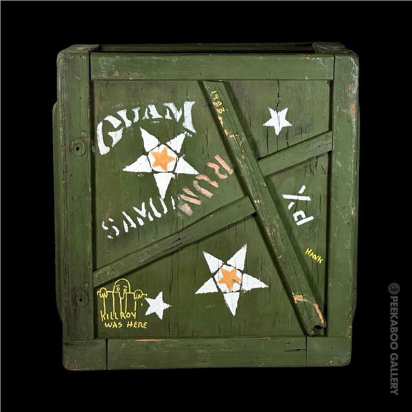 OCEANIC ARTS "US ARMY" CARGO CRATE PROP.