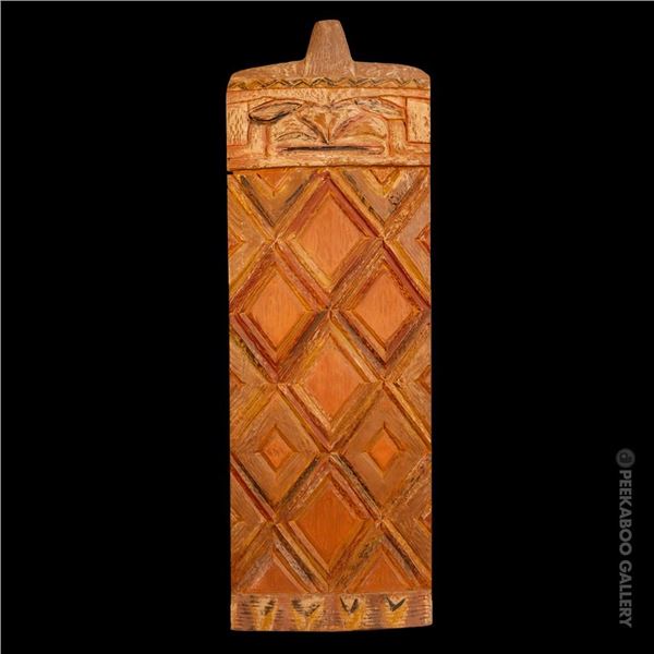 OCEANIC ARTS #413 "NEW CALEDONIA TABOO" WALL CARVING SALVAGED FROM THE MAI-KAI.