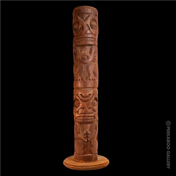 ORIGINAL MAI-KAI SALVAGED - EARLY SCHMALTZ-VAN OOSTING #152 TAHITIAN POST ON BASE.