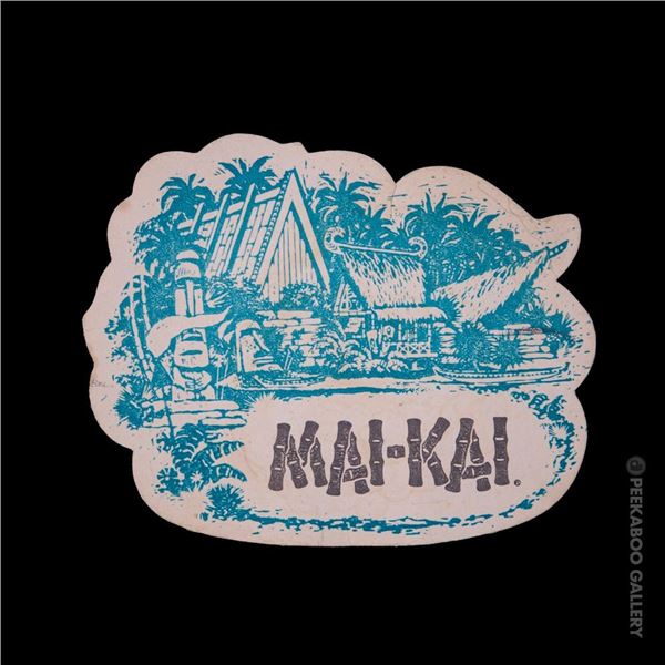 1960s MAI-KAI COCKTAIL COASTER.