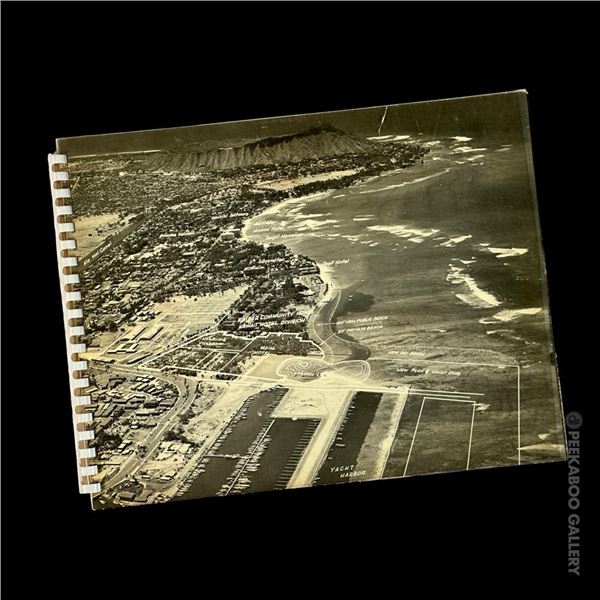 RARE 1950s HENRY KAISER "THE BEACH HOTEL" IN WAIKIKI URBAN DEVELOPMENT PLAN.