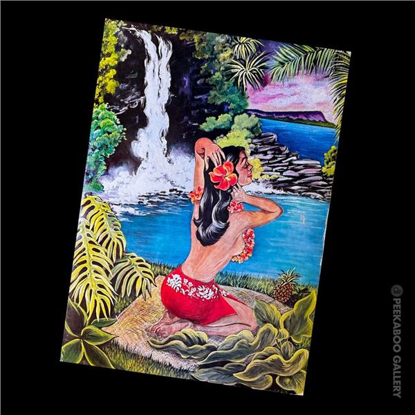 RARE "SOUTH PACIFIC" POLYNESIAN RESTAURANT MENU - HALLANDALE, FLORIDA.