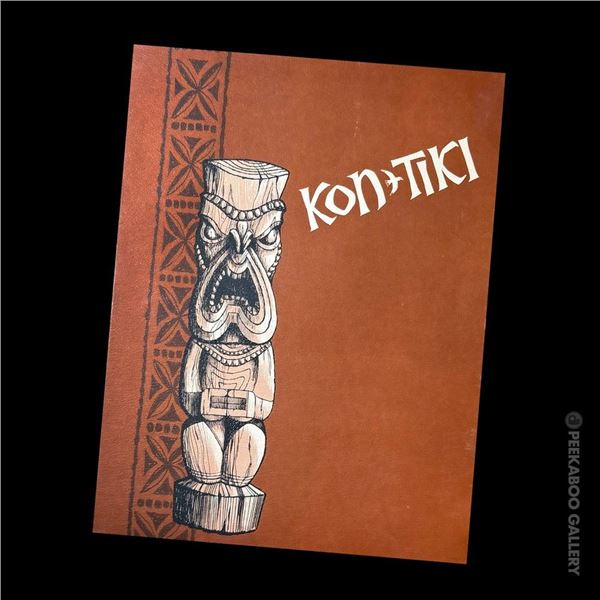 STEVE CRANE'S "KON-TIKI" LUNCHEON MENU.