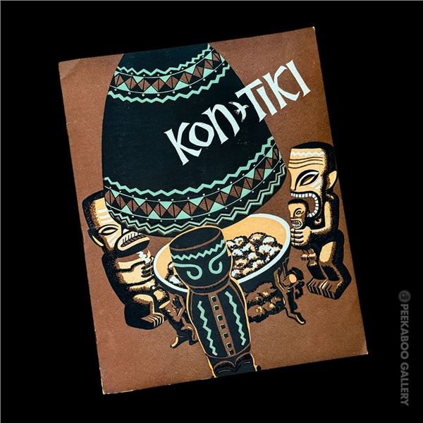 STEVE CRANE'S "KON-TIKI" MENU.
