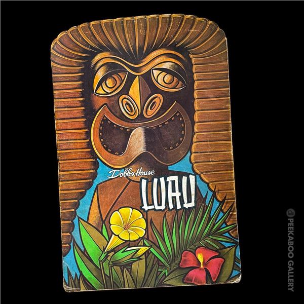 "DOBBS HOUSE LUAU" KU MENU.