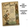 Image 9 : 1940s DON THE BEACHCOMBER - HOLLYWOOD BALSA WOOD MENU PERSONALLY SIGNED BY DONN BEACH.