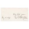 Image 1 : Army Of the Potomac CommanderGeorge McClellan Signed Civil War Signature Cut