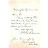 Image 1 : Civil War General Robert C. Schenck Signed Letter