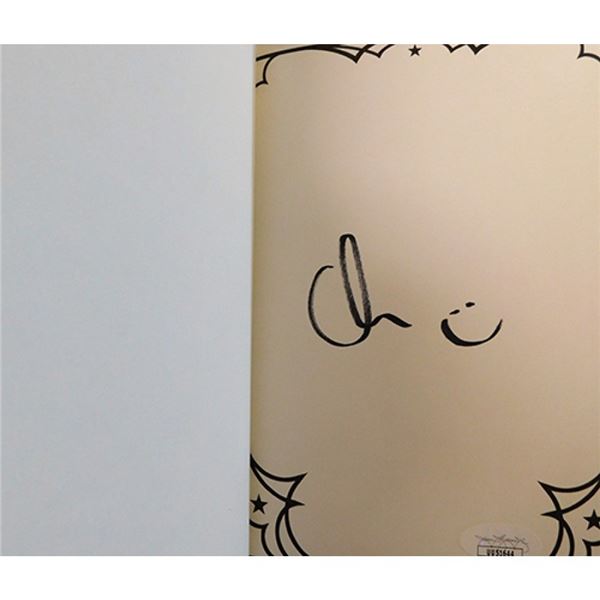 Chris Colfer Signed A Tale of Sorcery 1st Edition Hardcover Book Magic JSA Auth