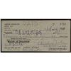 Image 1 : Arch Oboler signed check