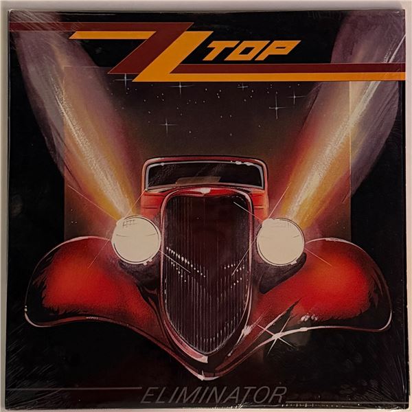 ZZ Top Eliminator original album pressing